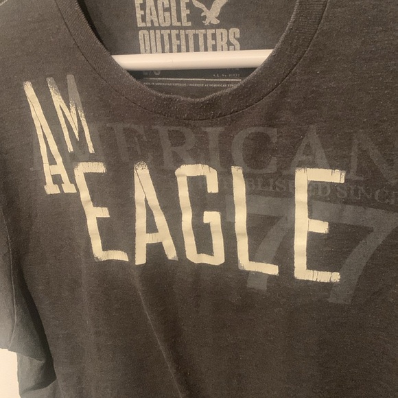 Stellar American Eagle Outfitters Vintage Fit 50/50 cotton poly tshirt SZ Large - Picture 2 of 6